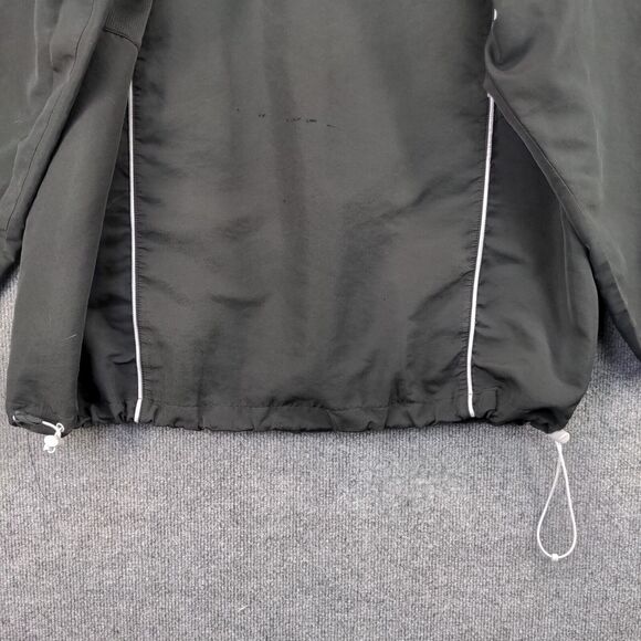 Nike Team Kankakee Golf Jacket Men's XL Long Sleeve Black 1/4 Zip Polyester - Picture 10 of 15